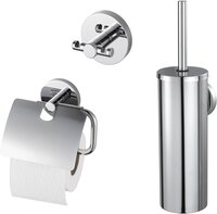 Haceka PRO2000 Giftset Toilet chroom