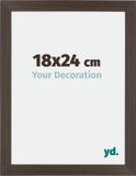 Your Decoration - Cadre photo 18x24 cm - MDF - Chêne Foncé - Mura