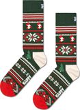 Happy Socks Sokken Christmas Sweater - Maat 41-46 - Heren - Grappige sokken - Halfhoge sokken