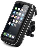 Wozinsky Telefoonhouder voor Fiets - Smartphone Houder - Universeel - Zwart - Waterdicht en Verstelbaar