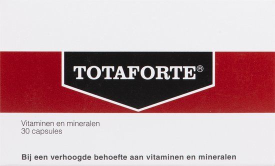 Totaforte Vitaminen en Mineralen - 30 capsules
