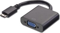 Microconnect HDMIVGAB video kabel adapter 0,15 m HDMI Type C (Mini) VGA (D-Sub) Zwart
