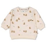Feetje sweater Tiny Timber Tales - ecru