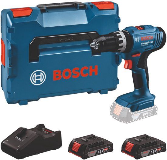 Bosch Professional GSB 18V-25 Accu klop-/schroefboormachine 18V 2.0Ah in L-Boxx