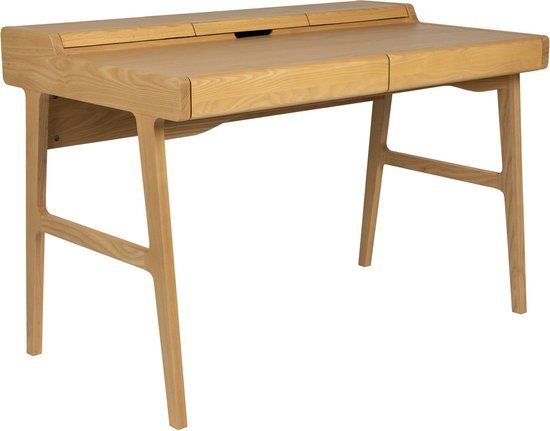 Zuiver Kaat Bureau - Hout - Naturel - 120 x 70 cm