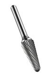 Dormer P821 hardmetalen frees, bolvorm, tweezijdige geometrie, glanzende afwerking