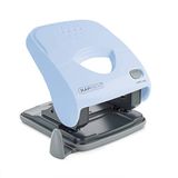 Rapesco 1528 X5-40ps Less Effort 2-Gaats Perforator, 40 Vel Capaciteit | Poederblauw