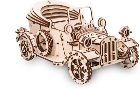 Eco-Wood-Art Retro Auto - Houten Modelbouw