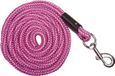 HKM Halstertouw -Aken- met karabijnhaak pink/violet 180 cm
