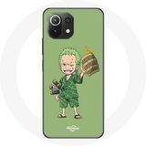 Maniacase Case voor Xiaomi Mi 11 Lite Uit één stuk Manga Roronoa Zoro