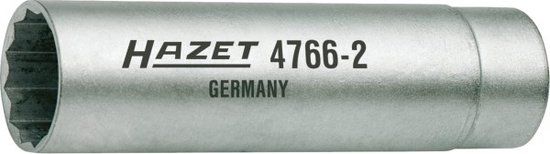 HAZET bougiesleutel 4766-2 3/8", met kroonveer