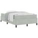 vidaXL Bedframe Lichtgrijs 120 x 200 cm Stof
