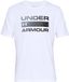 Under Armour Team Issue Wordmark SS Heren Sportshirt - Maat XL - White/Black