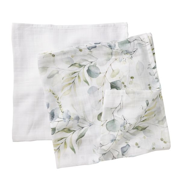 Rotho Babydesign Swaddle Blanket - Multicolour - Set of 2