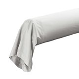 Douceur d'intérieur Kussensloop voor nekrol 85 x 185 cm Perkaline Wit Katoen