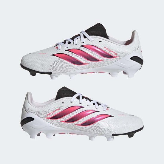 ADIDAS Predator League FG J Voetbalschoen Firm Ground Jongens Wit