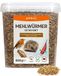 petifool Meelwormen, 800 g, gedroogde meelwormen, gezonde insectensnack voor schildpadden, vissen, vogels, reptielen en knaagdieren