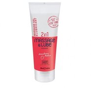 Hot Massagegel & Glijmiddel 2in1 - Aardbei