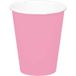 Folat Wegwerpbeker 350 ml Papier Roze 8 Stuks