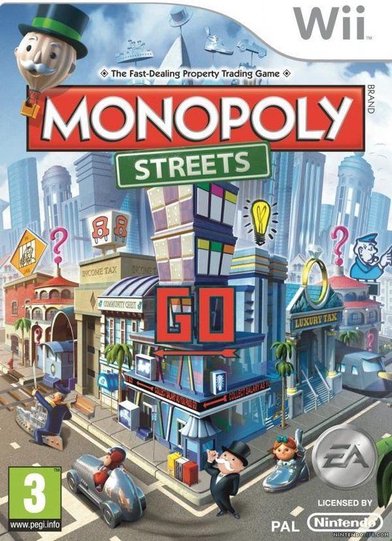 Electronic Arts MONOPOLY Streets, Wii