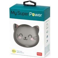 Legami Externe batterij My Super Power Kitty 4800 mAh Grijs en roze