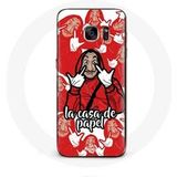 Maniacase Hoesje voor Samsung Galaxy S7 Edge La casa de papel Vinger