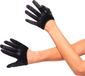 Leg Avenue Korte Zwarte Handschoenen voor Volwassenen - One Size - Model 2137
