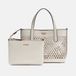 GUESS Letty 2 In 1 Mini Tote Handtas Schoudertas Cream White
