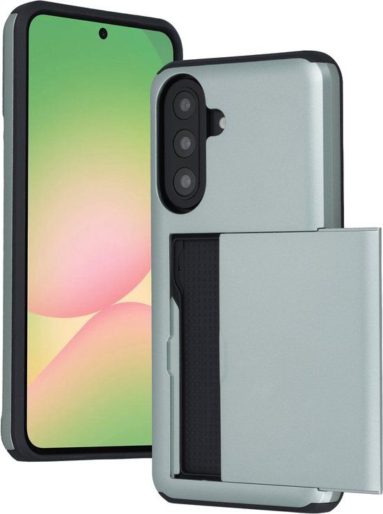 imoshion Hoesje met Pasjeshouder - Geschikt voor Samsung Galaxy A57 (5G) - Groen
