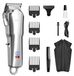 StarTech Draadloze haarclipper en trimmer - Trimmer met T-mes - Oplaadbaar - USB-C - Snijlengte onder 0,5 mm - 85 minuten gebruiksduur - Zilver