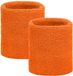 Merkloos / Sans marque Myrtle Beach Zweetbandjes - 10 stuks - Lichtgrijs - Katoen - 8 cm
