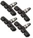 On Bike Fietsremblokken Voor MTB En Stadsfiets Mod. V-brake Vier Stuks 70mm