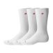 New Balance Unisexe Patch Logo Crew 3 Pack Blanc