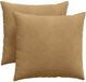 vidaXL - Zitkussens - 2 stuks - Bruin - 45 x 45 cm - Corduroy stof