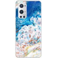 1001 coques OnePlus Bedrukt siliconen hoesje compatibel met OnePlus 9 Pro 5G Marbre ocean