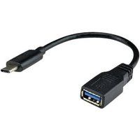 MCL Samar MCL USB-adapter - USB type A (V) naar 24 pin USB-C (M) - USB 3.1 - 17 cm