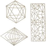 STAMPERIA INTERNATIONAL, KFT SCB28 decoratieve chips cm 14x14 geometrie, 30cmX30cm