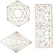 STAMPERIA INTERNATIONAL, KFT SCB28 decoratieve chips cm 14x14 geometrie, 30cmX30cm