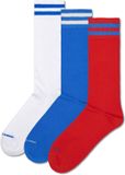 Happy Socks - 3-Pack Solid Sneaker Socks - Dames - Sokken