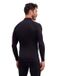 FALKE Maximum Warm High Zip Neck Hommes Noir - Taille L