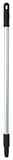 Maya Professional Tools 80203-6 aluminium steel voor inklapbare veegschop, FBK/levensmiddelhygiëne, 800 mm x 25 mm, zwart