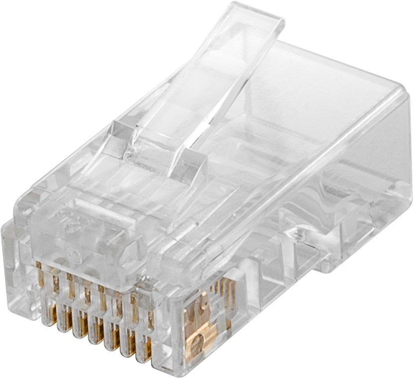 Goobay RJ45 Connector Cat6 U/UTP - 10 stuks