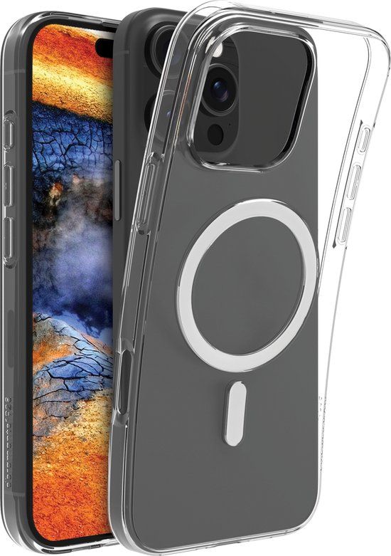 Dbramante1928 Greenland Pro Mag Hoesje voor iPhone 16 Pro Max - Transparant