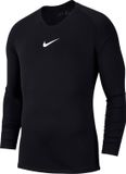 Nike Park First Layer Shirt Lange Mouw Kinderen - Zwart | Maat: 164