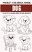 Dog Pocket Coloring Book: 40 On The Go Coloring Pages for Kids and Adults