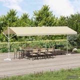 Maison Exclusive - Parasol autoportant, 600x300 cm, couleur crème