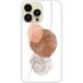 Apple Siliconen hoesje compatibel met iPhone 14 Pro Max One line bruin