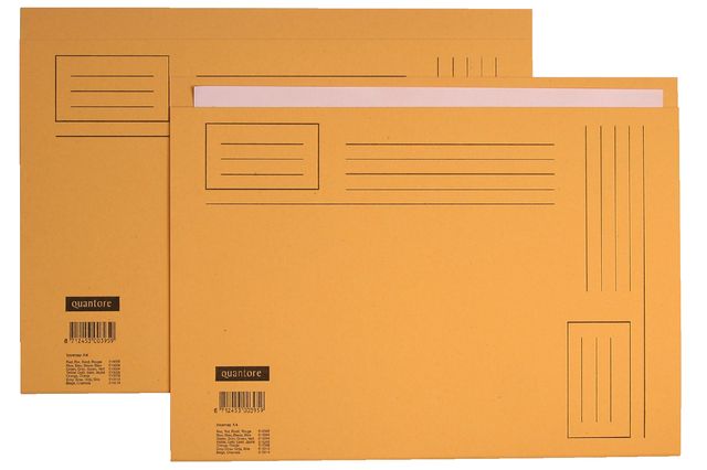 Quantore Vouwmap Quantore FO Ongelijke Zijde 250gr Geel