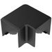 KOPOS 8643_FB Goulotte à crochets de magasin plats (l x h) 40 mm x 40 mm Noir 1 pièce(s)
