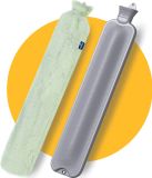 XXL Bouillotte Longue et Grande Bouillotte 3,5 Litres avec Housse